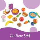 New Sprouts - Ensemble d'aliments de jeu Munch It (20 pcs)-Learning Resources-Boutique LeoLudo
