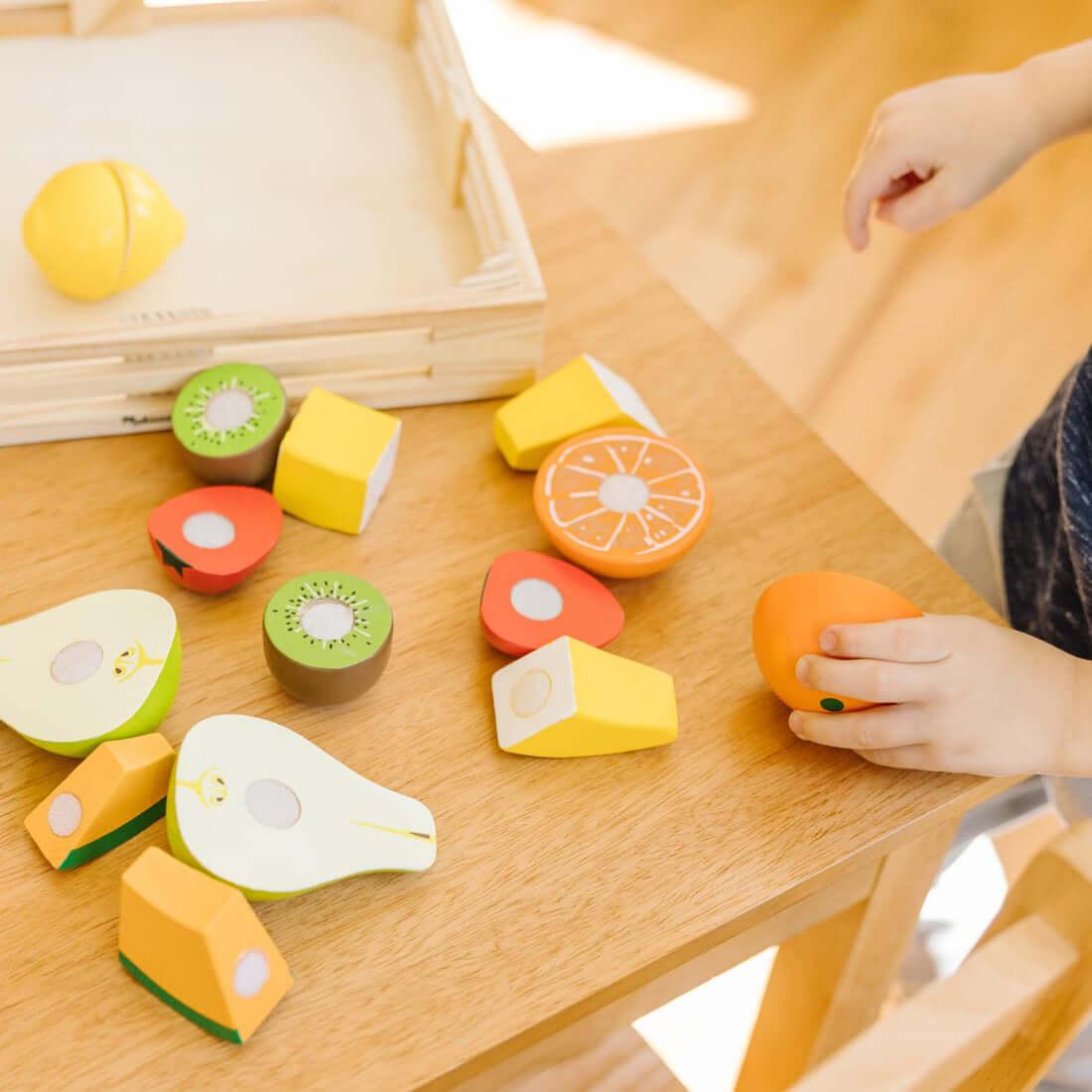 Panier de fruits à couper - Jouets d'imitation - Boutique LeoLudo - Melissa & Doug