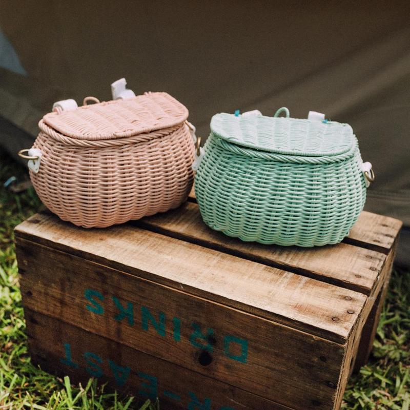 Panier en rotin Mini Chari pour enfants - Rangement - Boutique LeoLudo - Olli Ella