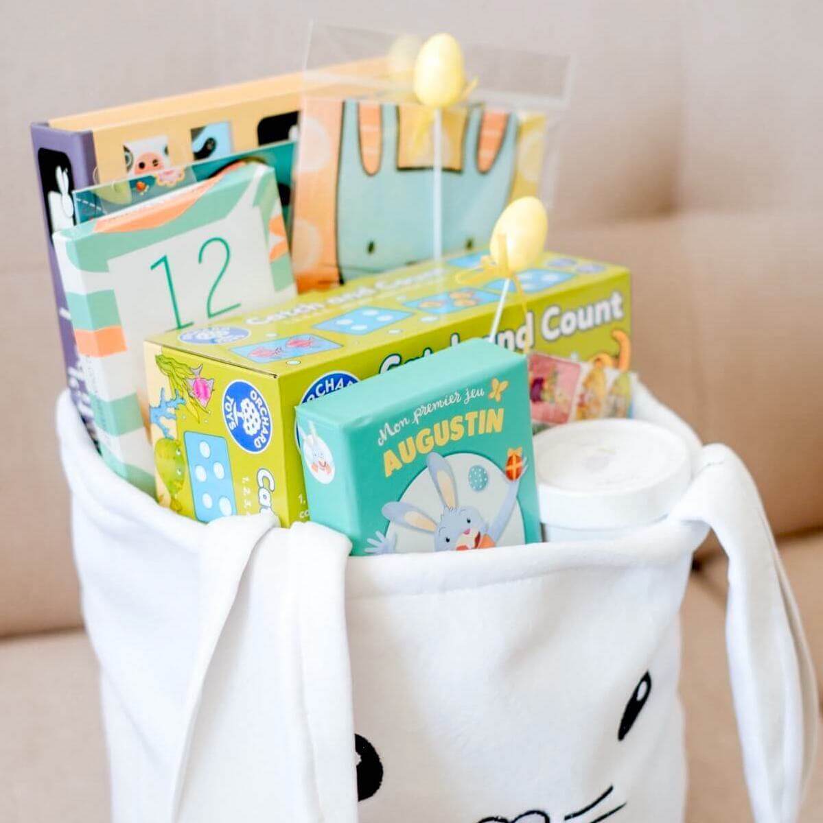 Panier - surprise de Pâques - Ensembles cadeaux - Boutique LeoLudo - LeoLudo