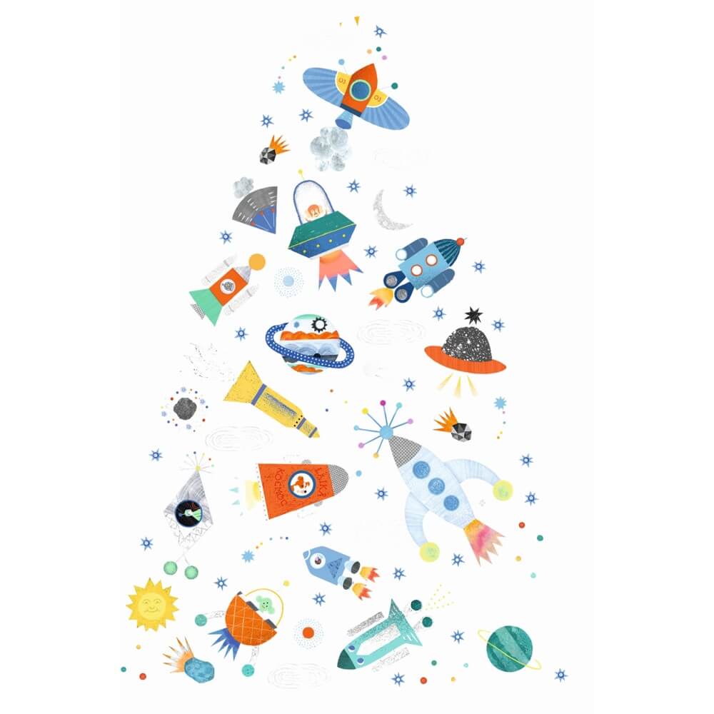 Parapluie pour enfant - Espace - Accessoires vestimentaires - Boutique LeoLudo - Djeco