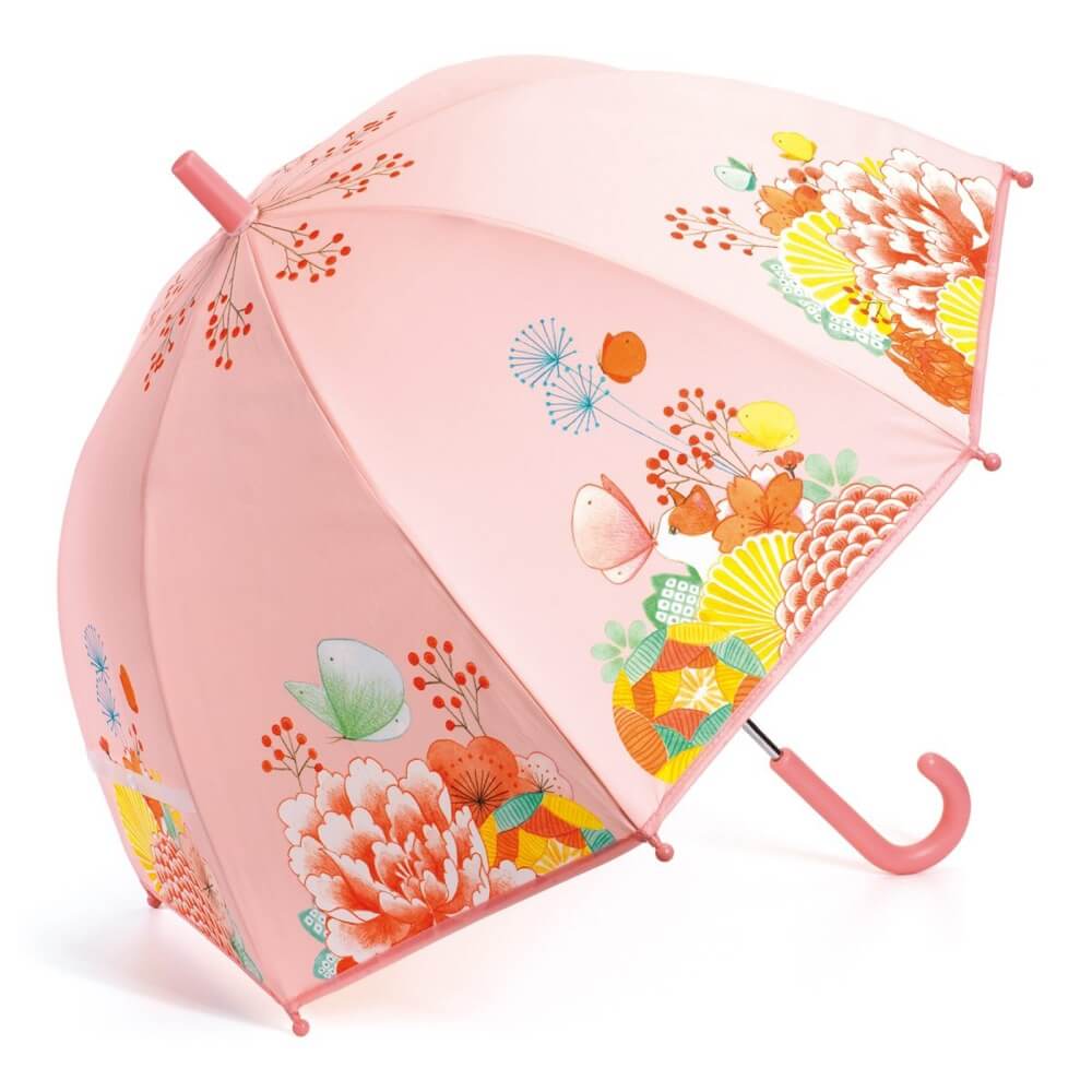 Parapluie pour enfant - Jardin fleuri-Accessoires vestimentaires-Djeco-Boutique LeoLudo