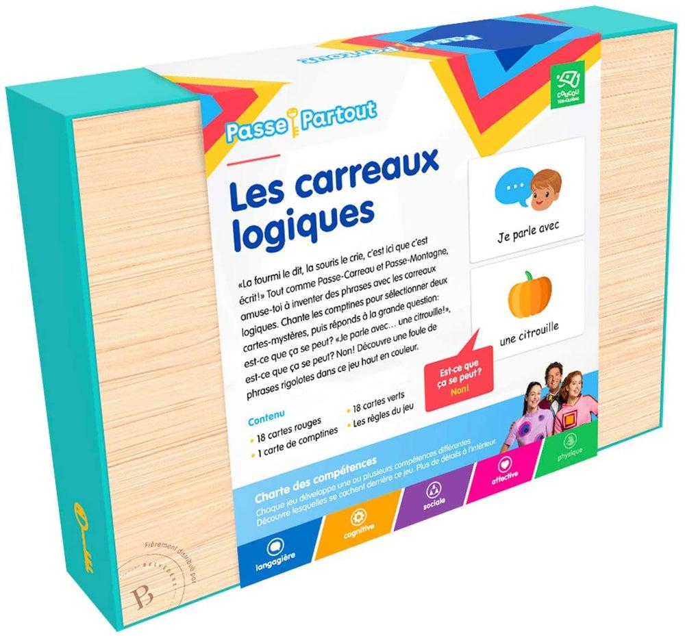 Passe Partout - Les carreaux logiques - Jeux de société - Boutique LeoLudo - Passe - Partout