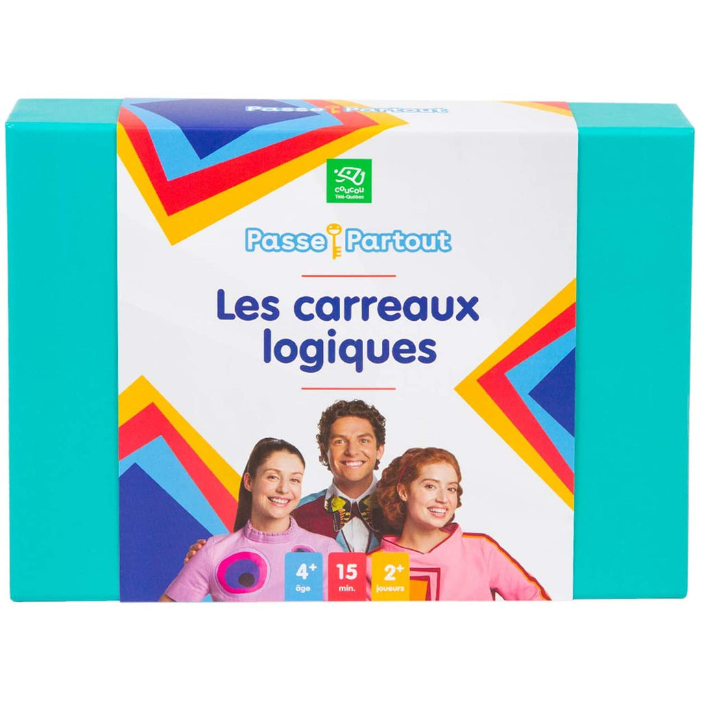 Passe Partout - Les carreaux logiques-Jeux de société-Passe-Partout-Boutique LeoLudo