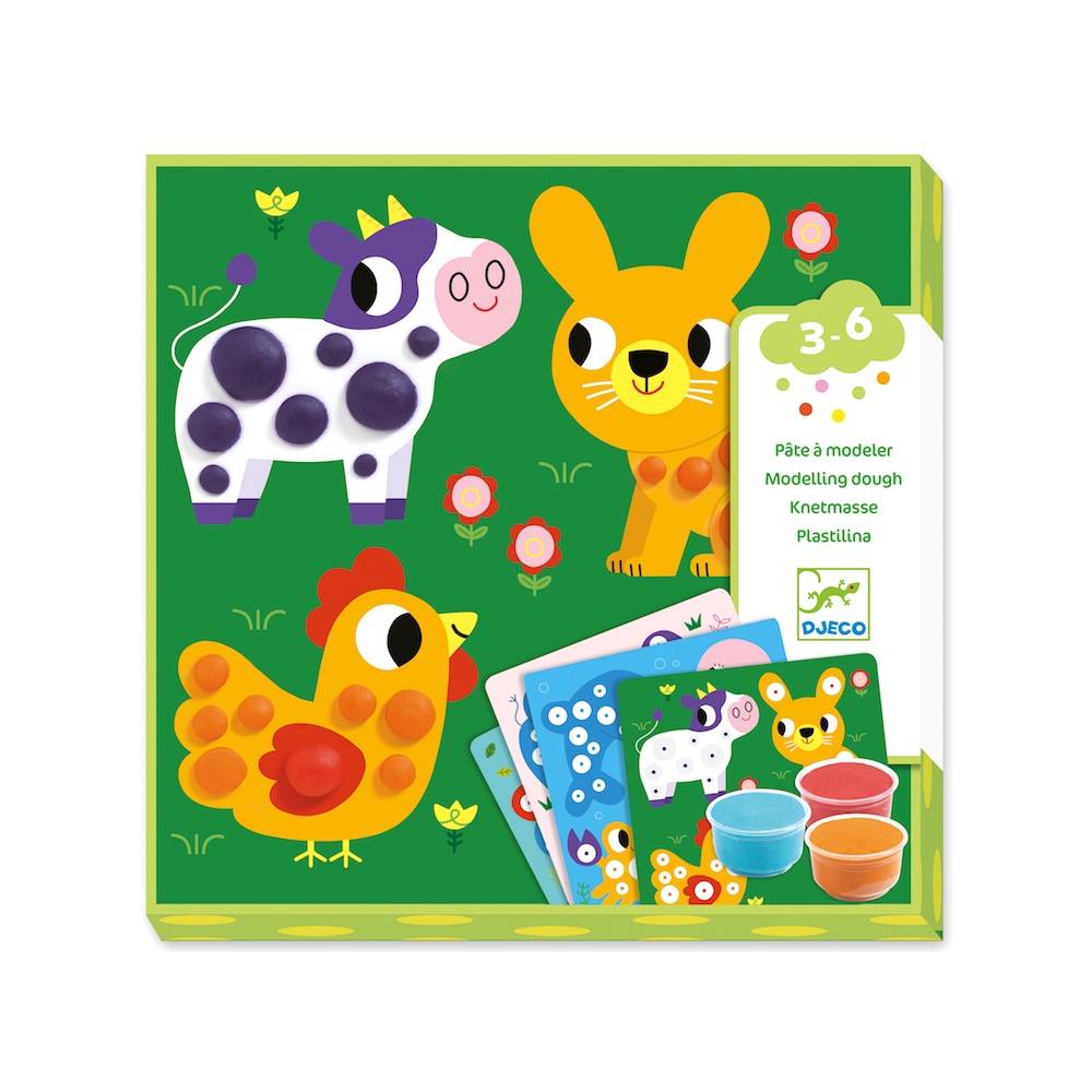 Pâte à modeler ronds de pâte - Pâte à modeler - Boutique LeoLudo - Djeco