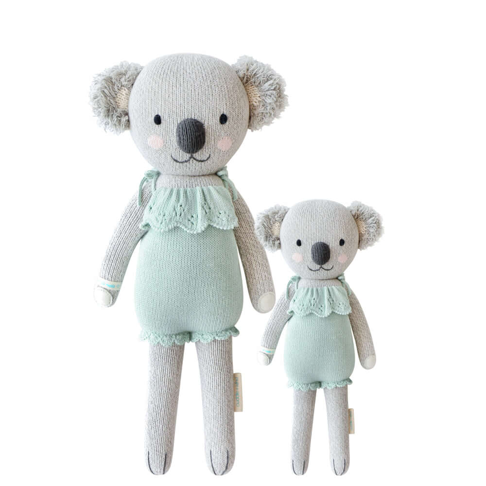 Peluche - Claire le koala (mint)-Peluches-cuddle + kind-Boutique LeoLudo