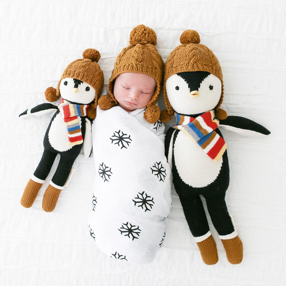 Peluche - Everest le pingouin-cuddle + kind-Boutique LeoLudo