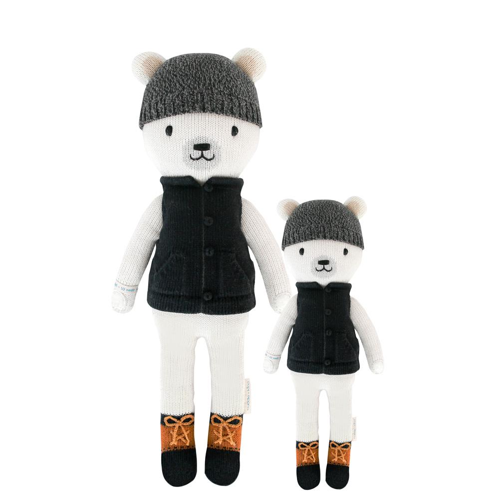 Peluche - Hudson l'ours polaire - Peluches - Boutique LeoLudo - cuddle + kind