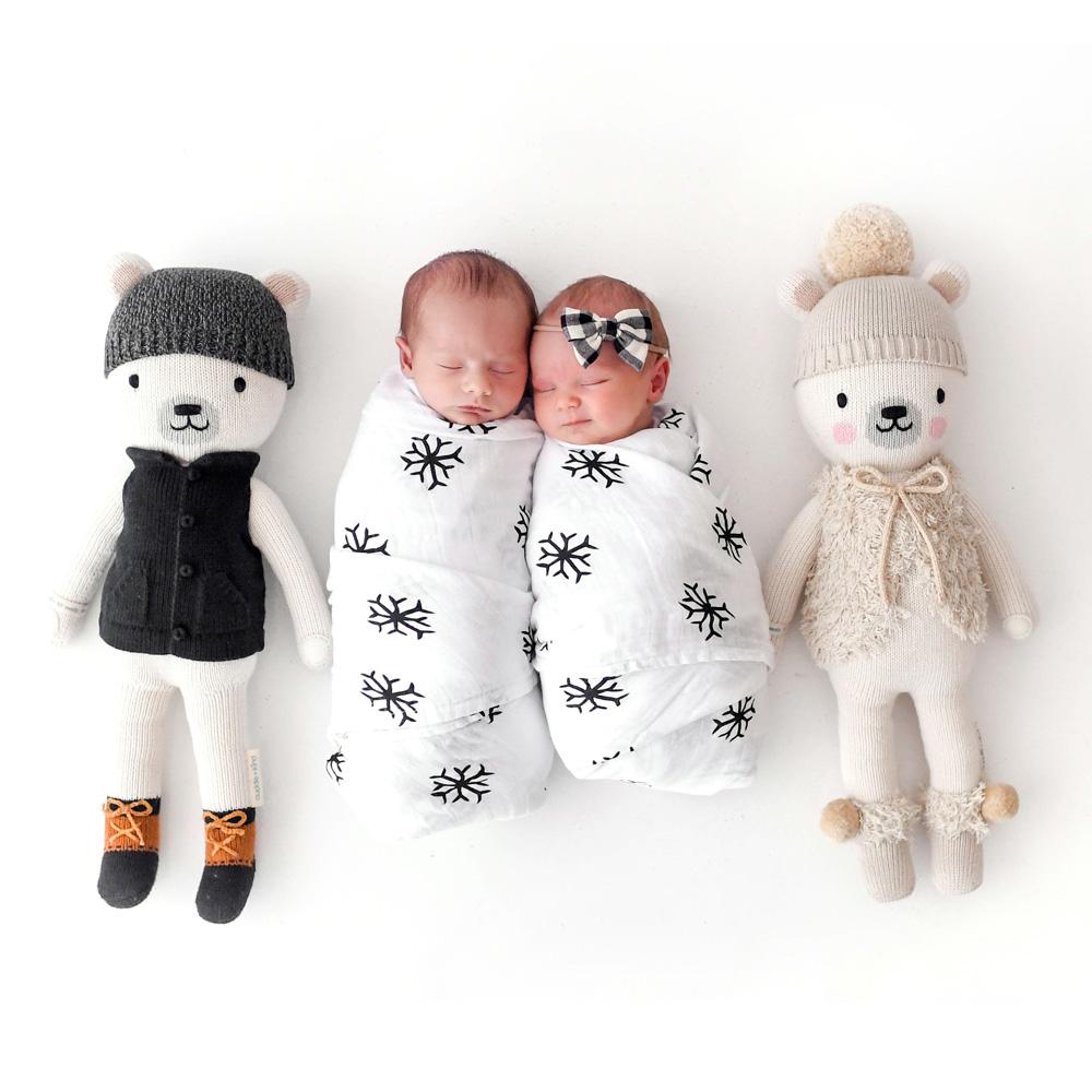 Peluche - Hudson l'ours polaire - Peluches - Boutique LeoLudo - cuddle + kind