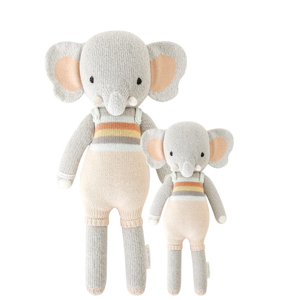 Peluche - Ivan l'éléphant-Peluche-cuddle + kind-Boutique LeoLudo