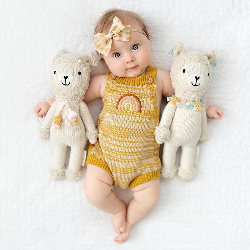 Peluche - Lola le lama - Peluches - Boutique LeoLudo - cuddle + kind