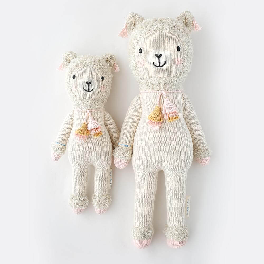 Peluche - Lola le lama - Peluches - Boutique LeoLudo - cuddle + kind
