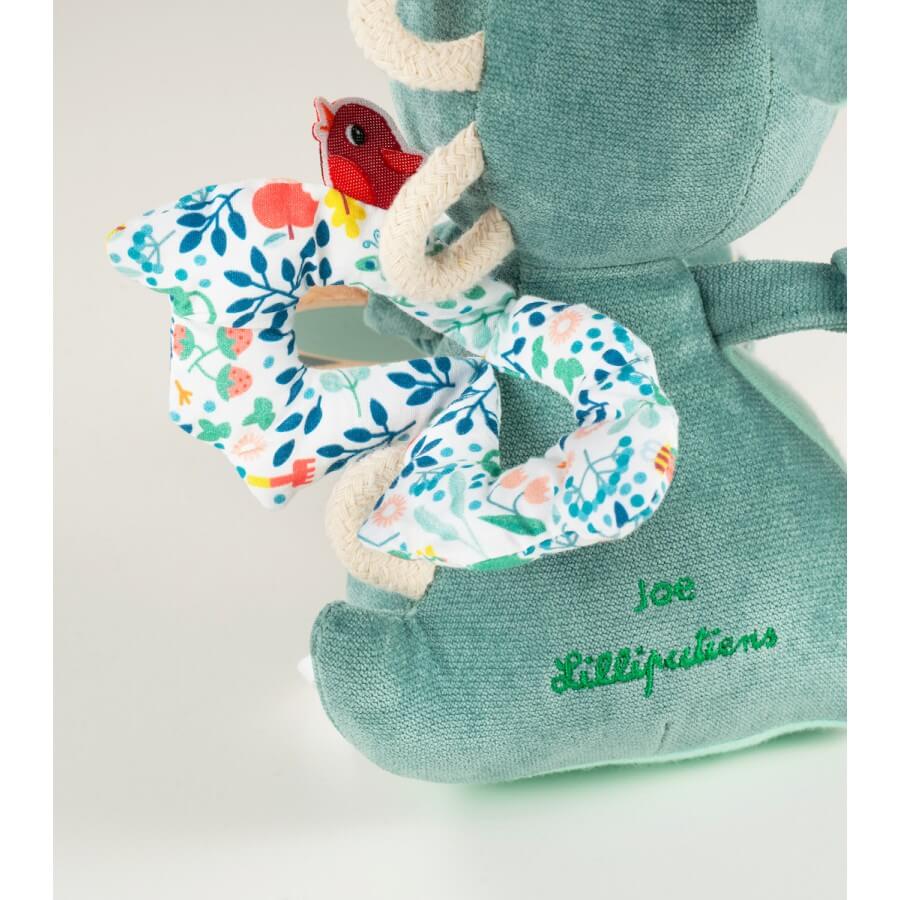 Peluche multi-activités Joe le dragon-Lilliputiens-Boutique LeoLudo