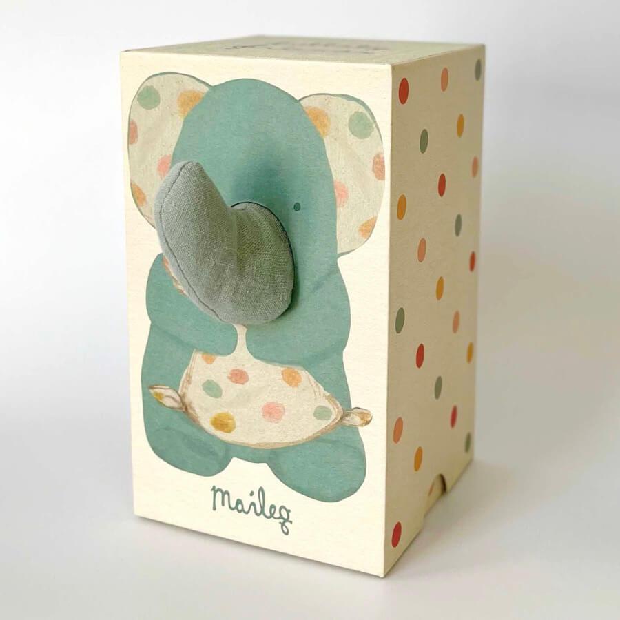 Peluche musicale Amis de berceuse - Éléphant-Maileg-Boutique LeoLudo