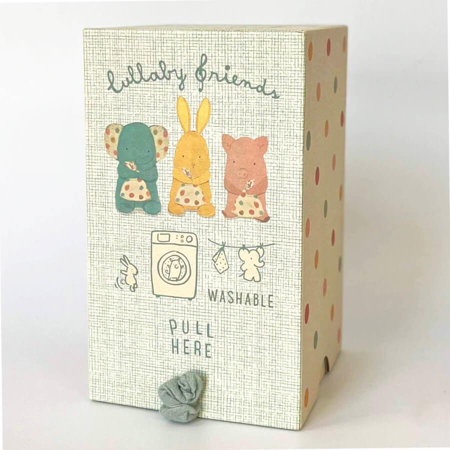 Peluche musicale Amis de berceuse - Éléphant-Maileg-Boutique LeoLudo