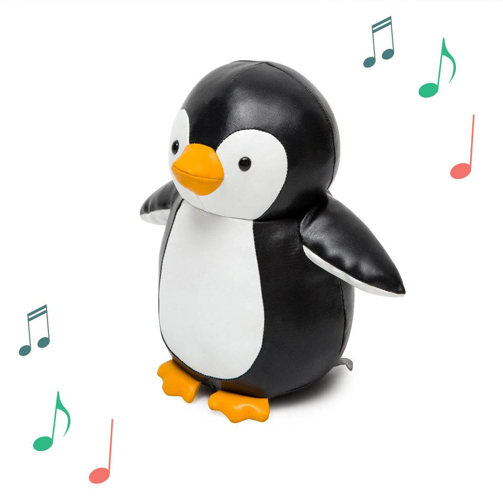 Peluche musicale Martin le pingouin-Little Big Friends-Boutique LeoLudo