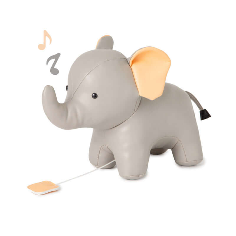 Peluche musicale Vincent l'éléphant-Little Big Friends-Boutique LeoLudo