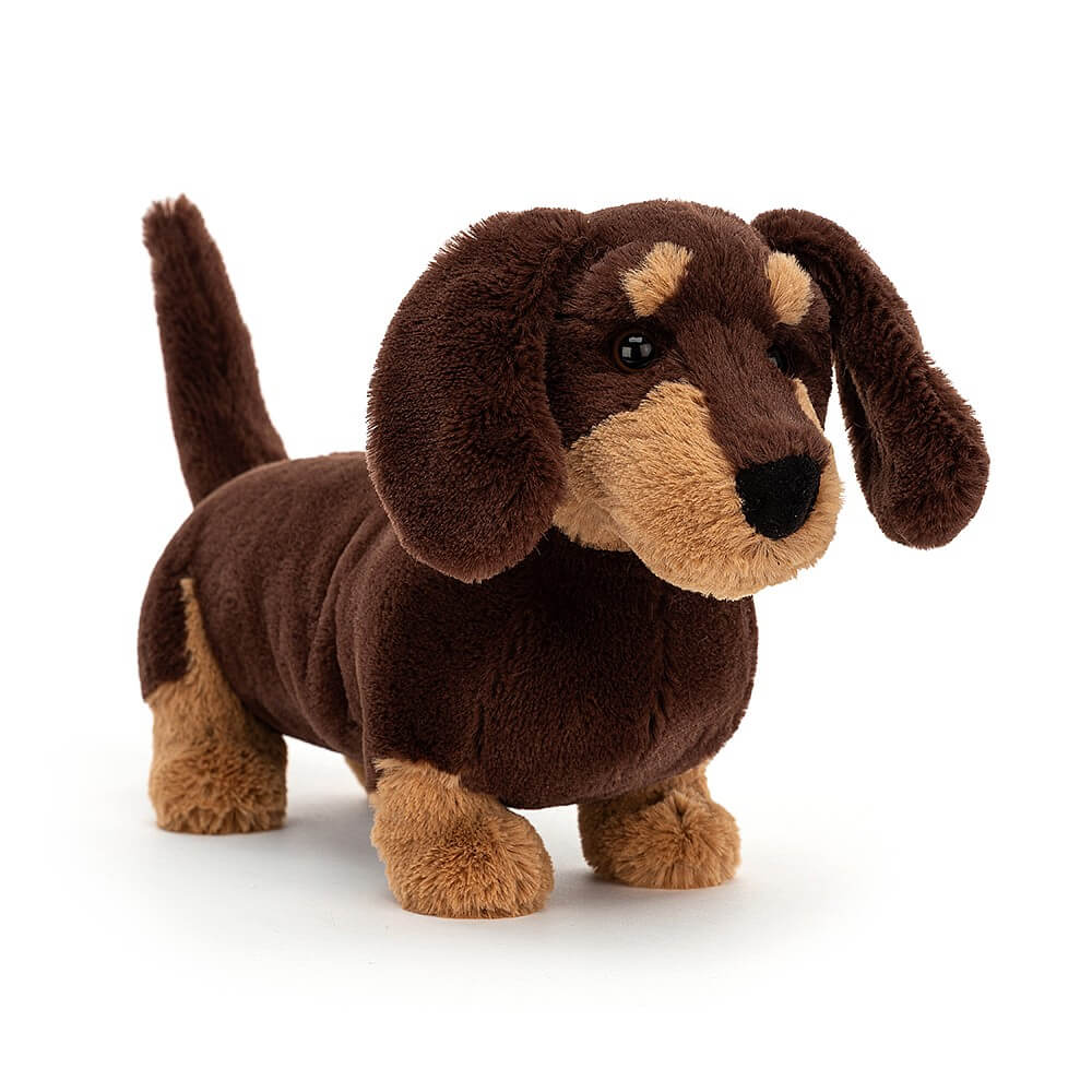 Peluche Otto le chien saucisse-Peluches-Jellycat-Boutique LeoLudo