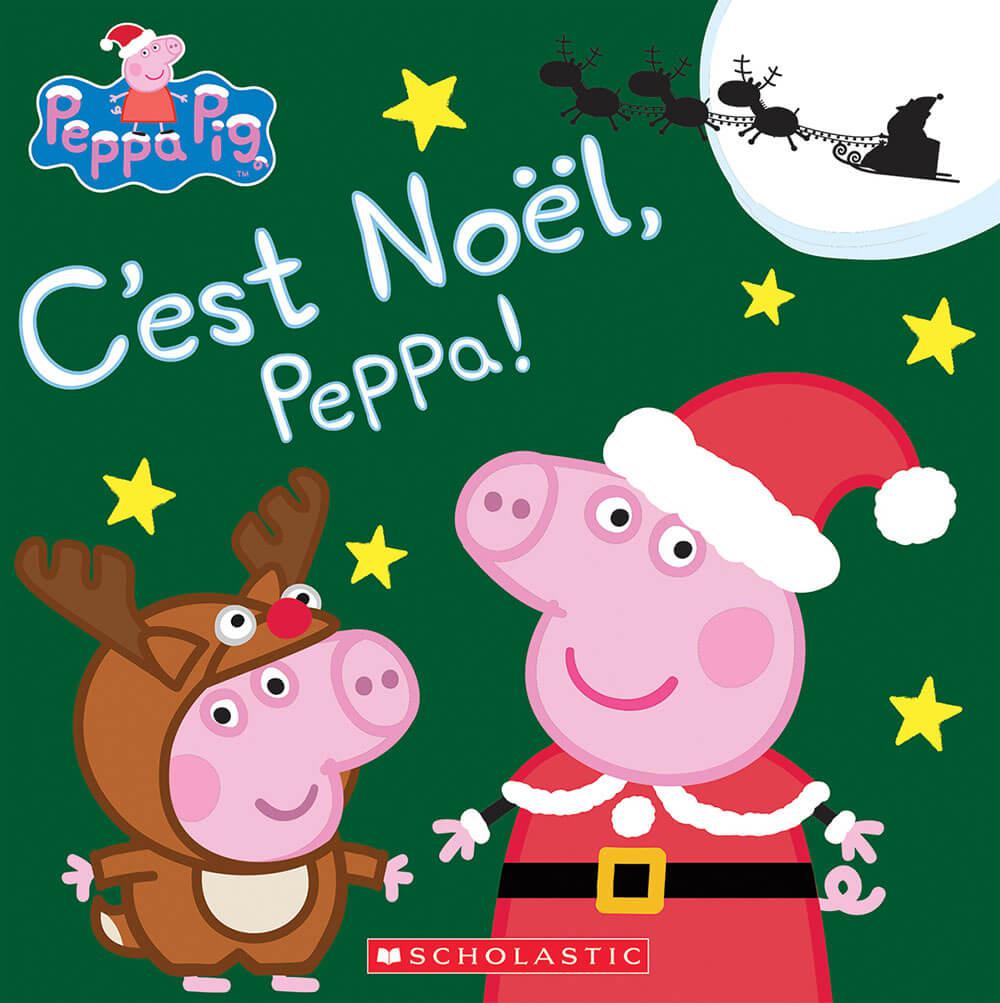 Peppa Pig: C’est Noël, Peppa! -Livres- Boutique LeoLudo-Scholastic