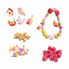 Perles en bois - Oiseaux-Djeco-Boutique LeoLudo