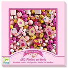 Perles en bois - Oiseaux-Jeu de motricité fine-Djeco-Boutique LeoLudo