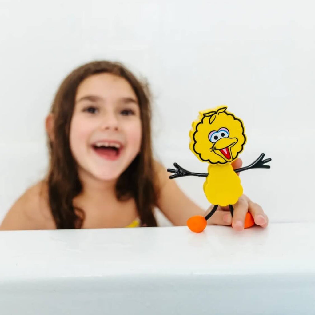 Personnage + cubes lumineux pour le bain Sesame Street - Big Bird-Glo Pals-Boutique LeoLudo