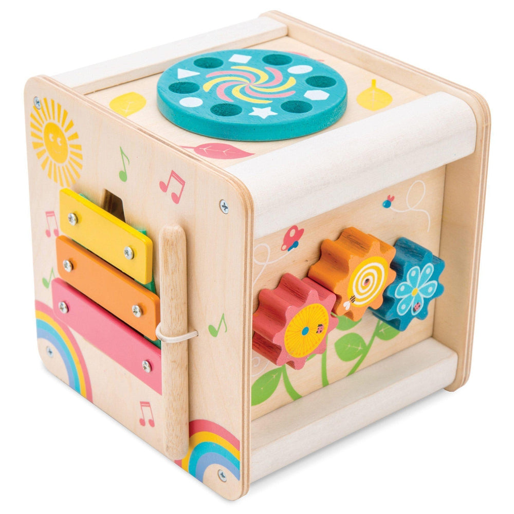 Petit cube d'activités Petilou de Le Toy Van - Boutique LeoLudo