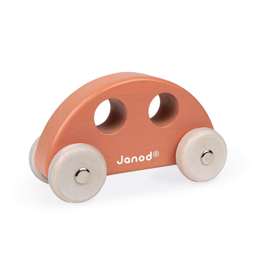 Petit véhicule en bois à pousser - Véhicules de jeu - Boutique LeoLudo - Janod