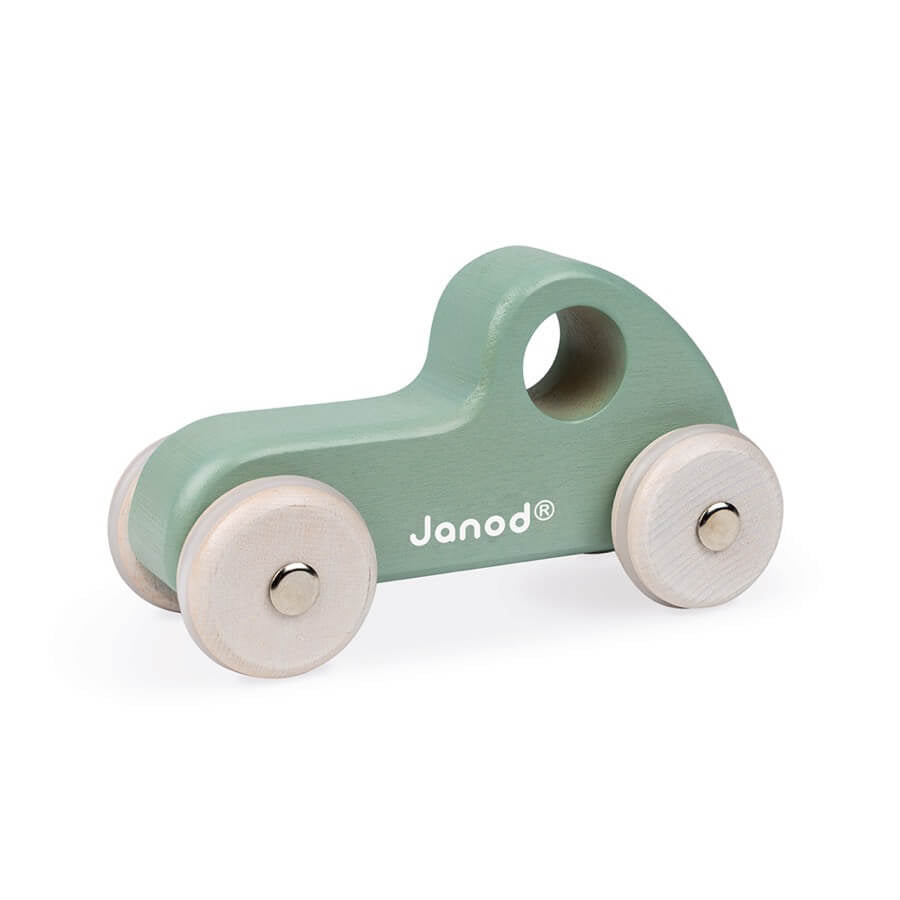 Petit véhicule en bois à pousser - Véhicules de jeu - Boutique LeoLudo - Janod