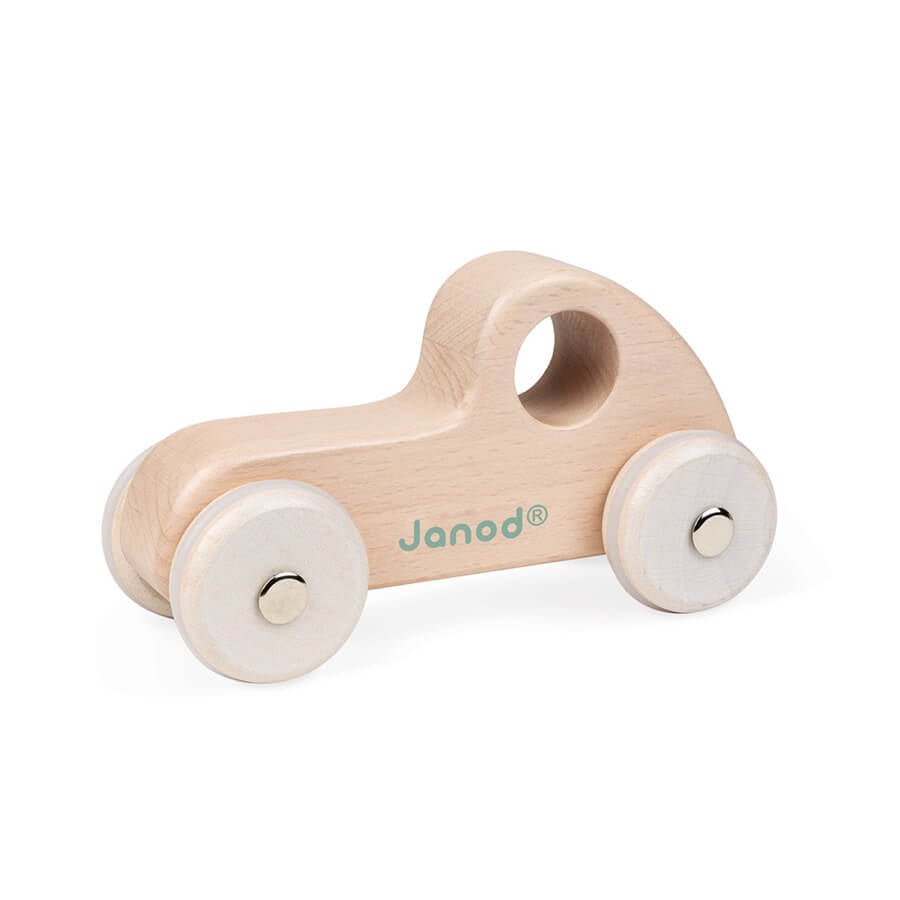 Petit véhicule en bois à pousser - Véhicules de jeu - Boutique LeoLudo - Janod
