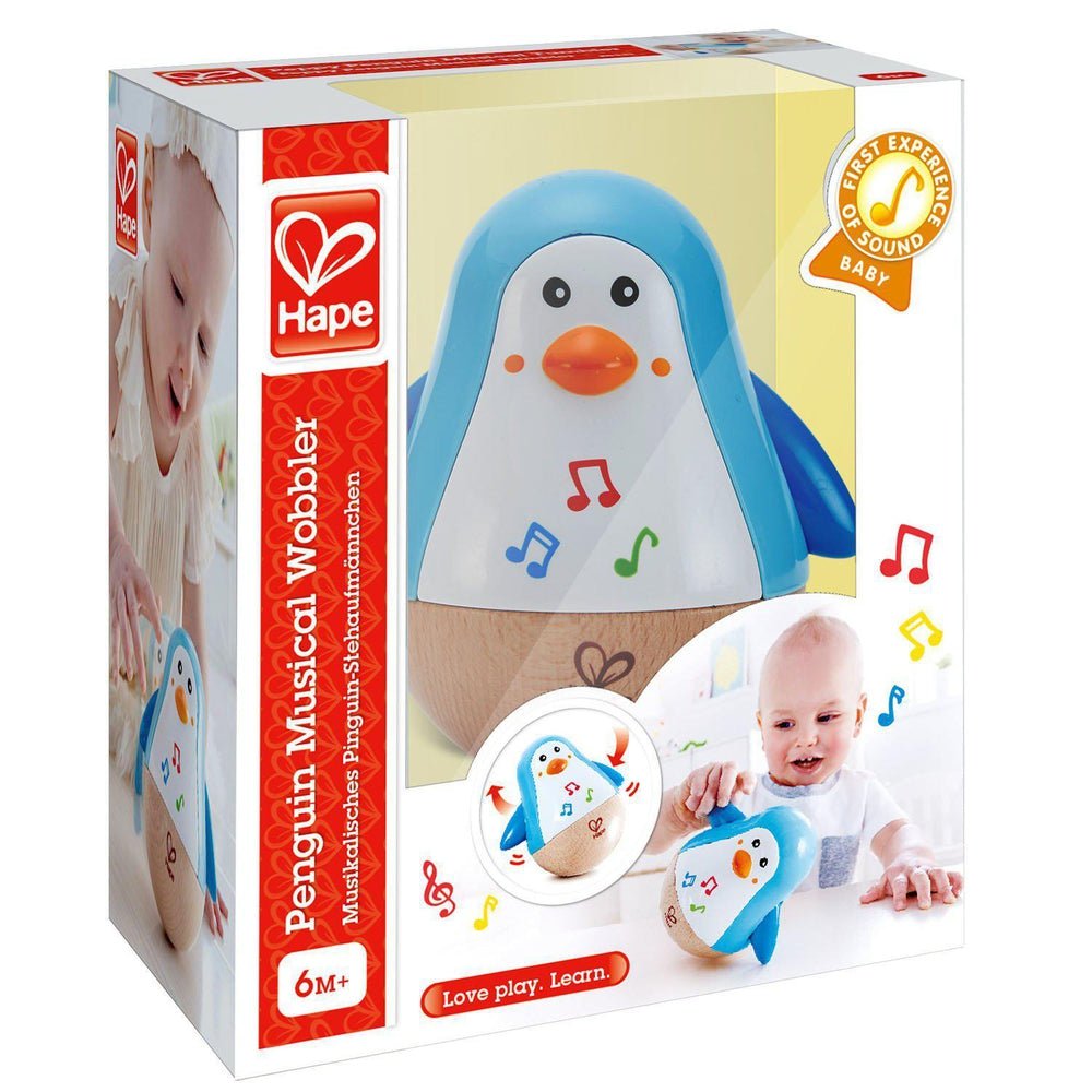 Pingouin musical qui se dandine - Jouets d'éveil - Boutique LeoLudo - Hape