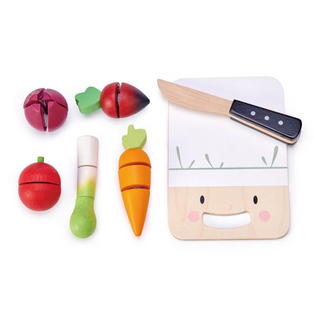 Planche à découper Mini Chef - Jouets d'imitation - Boutique LeoLudo - Tender Leaf Toys