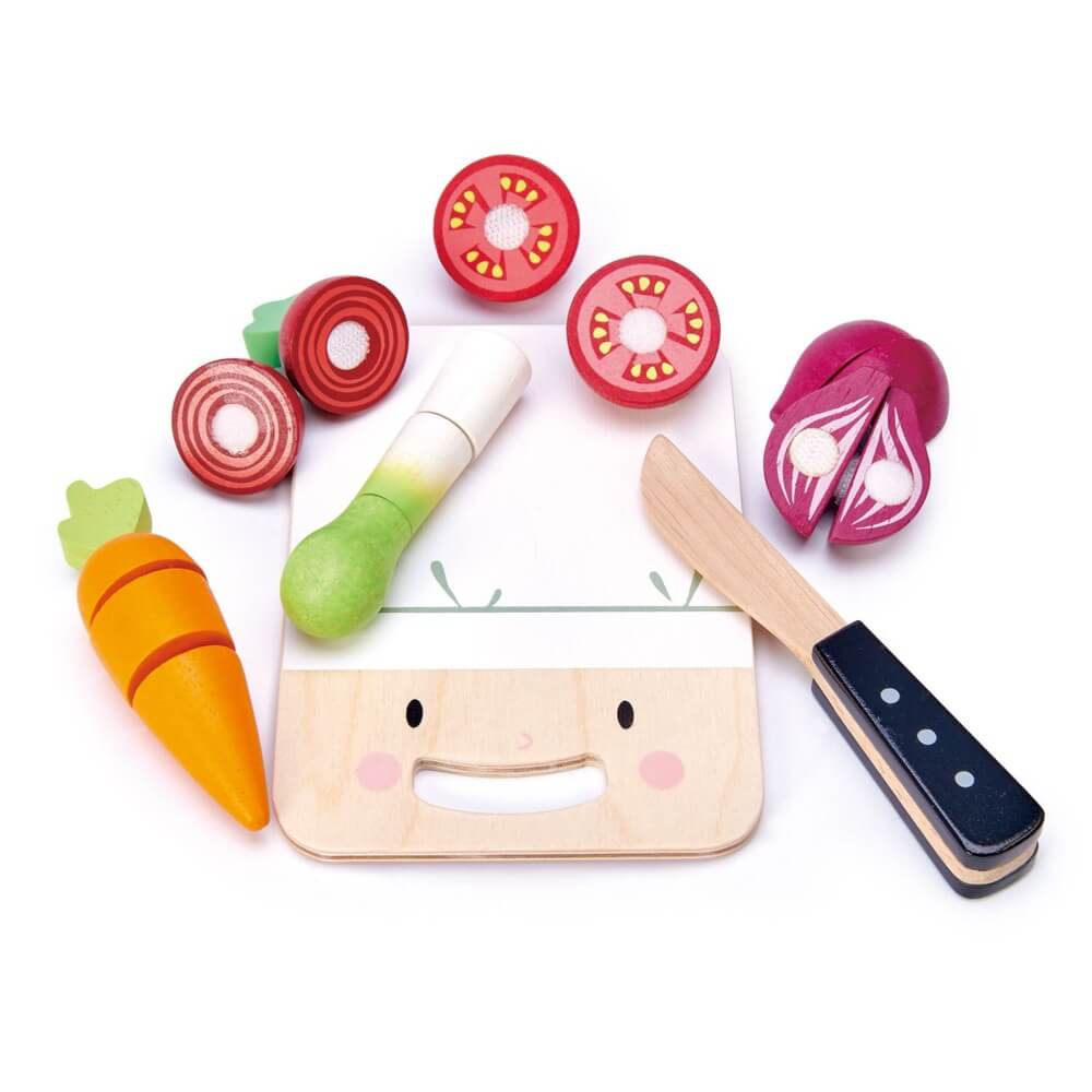Planche à découper Mini Chef-Jouet d'imitation-Tender Leaf Toys-Boutique LeoLudo