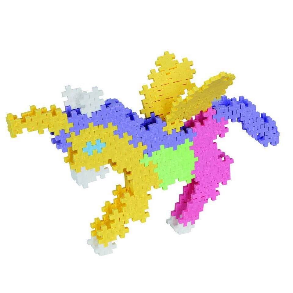 Plus - Plus Mini Basic 220 pièces - Licorne et carosse - Jeux de construction - Boutique LeoLudo - Plus - Plus