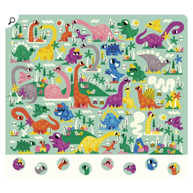 Pochette de 20 p'tits jeux de dinosaures - Cahiers d'activités - Boutique LeoLudo - Auzou
