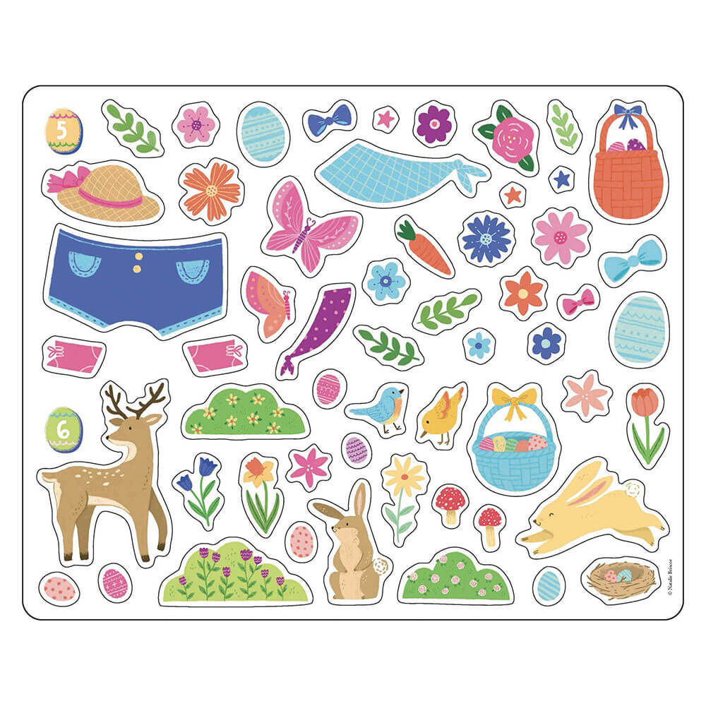 Pochette de 200 autocollants de Pâques - Livres - Boutique LeoLudo - Auzou