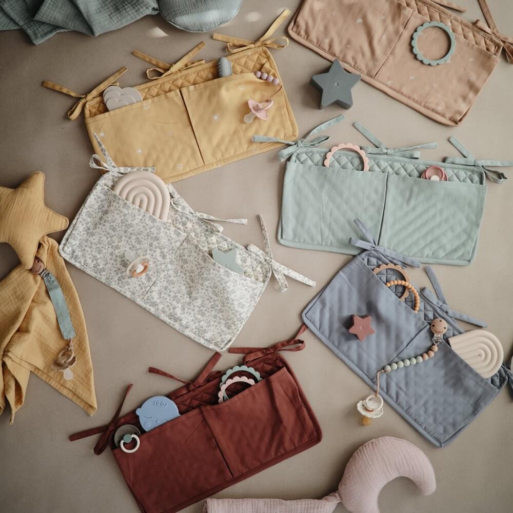 Pochette de rangement pour lit de bébé - Soleil - Rangement - Boutique LeoLudo - Mushie