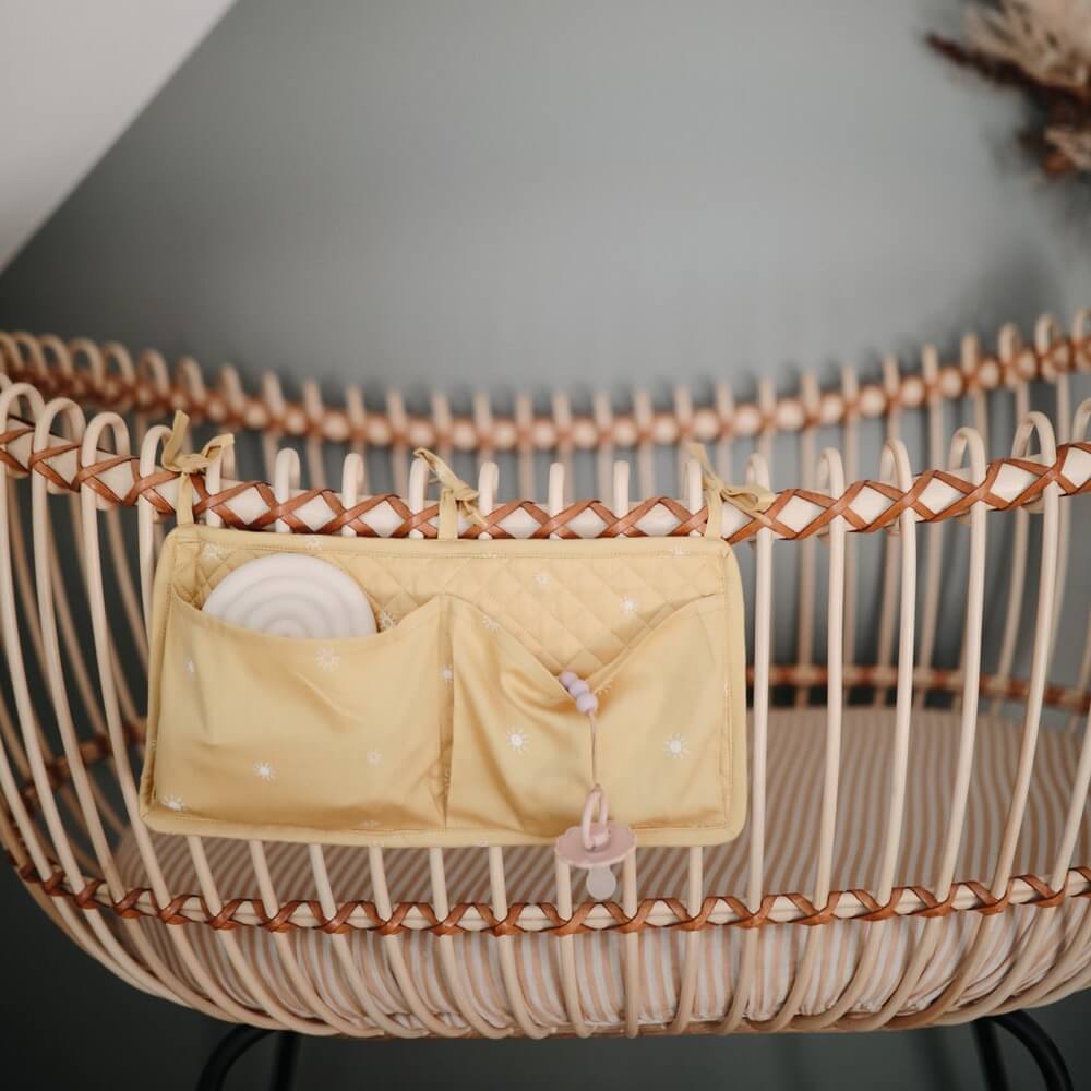Pochette de rangement pour lit de bébé - Soleil - Rangement - Boutique LeoLudo - Mushie