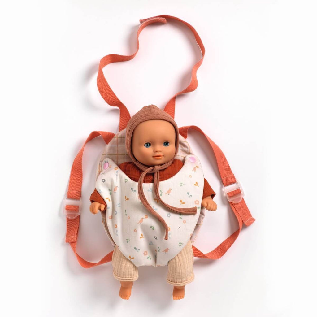 Porte-bébé Lavender pour poupée Pomea-Djeco-Boutique LeoLudo