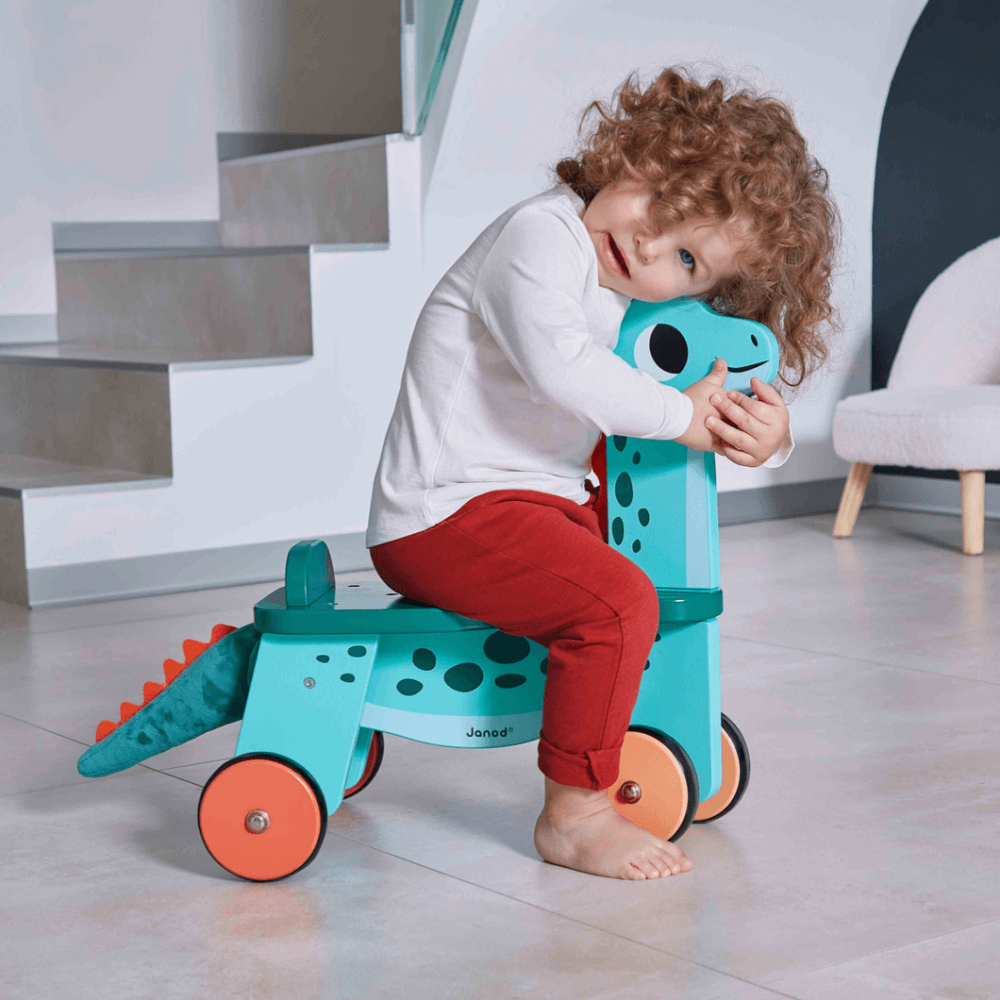 Porteur en bois Porto - saurus - Porteurs - Boutique LeoLudo - Janod