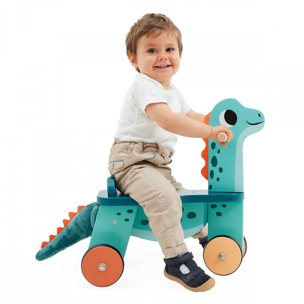 Porteur en bois Porto - saurus - Porteurs - Boutique LeoLudo - Janod
