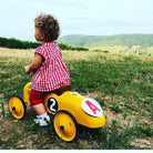 Porteur voiture vintage - Blanc crème - Porteurs - Boutique LeoLudo - Vilac