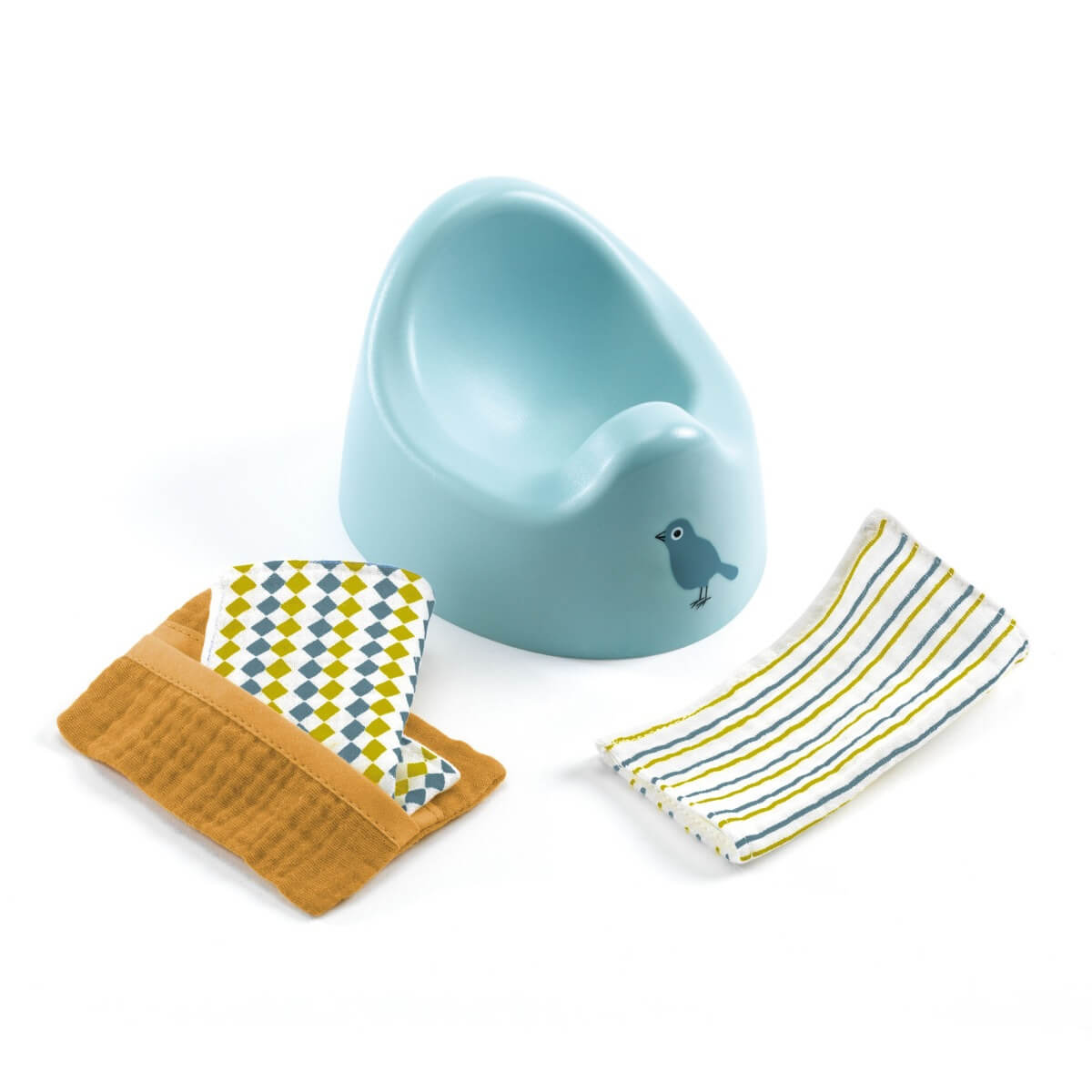 Pot et lingettes pour poupée - Accessoires poupée - Boutique LeoLudo - Djeco