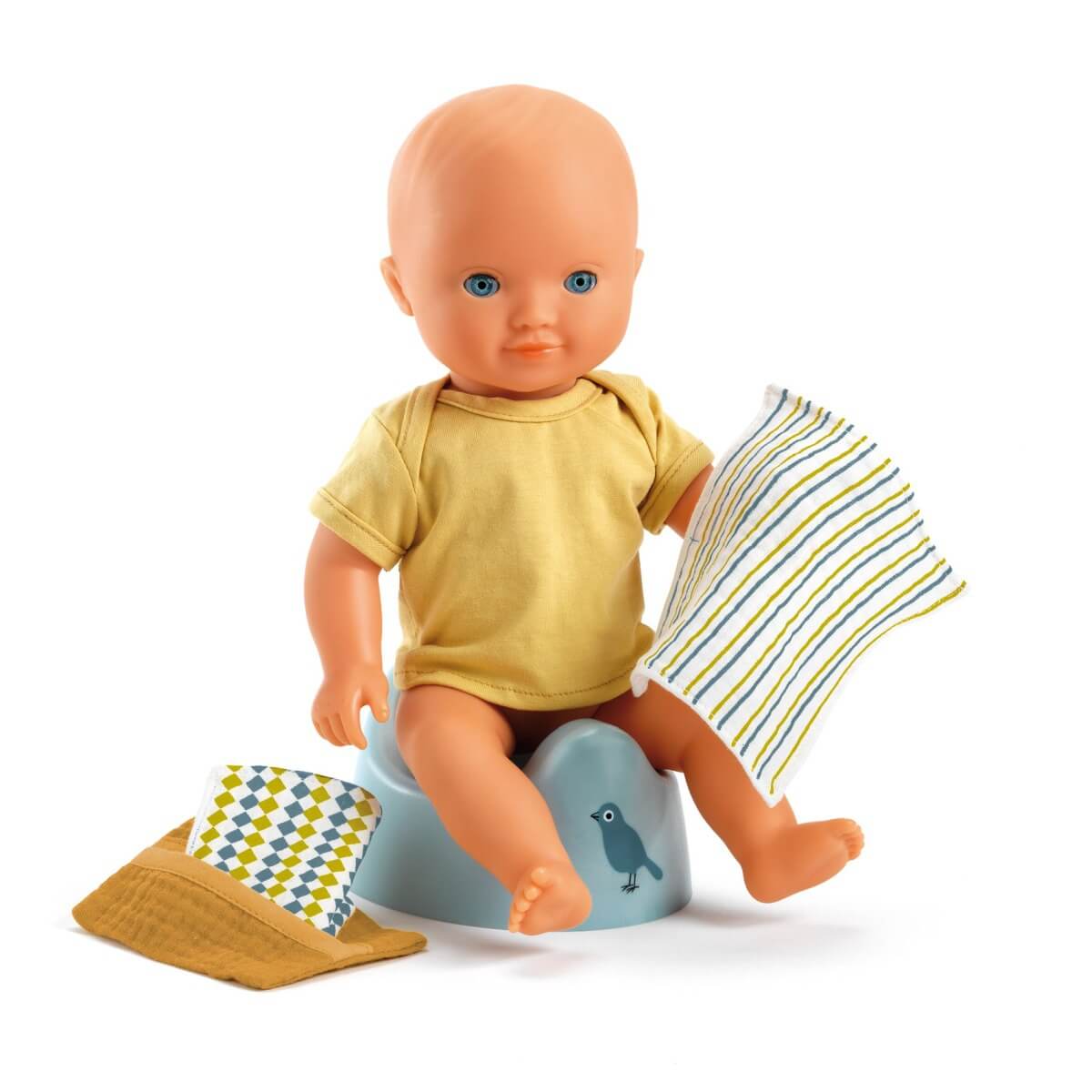 Pot et lingettes pour poupée - Accessoires poupée - Boutique LeoLudo - Djeco