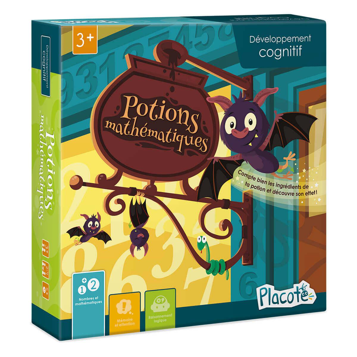 Potions mathématiques - Jeux de société - Boutique LeoLudo - Placote