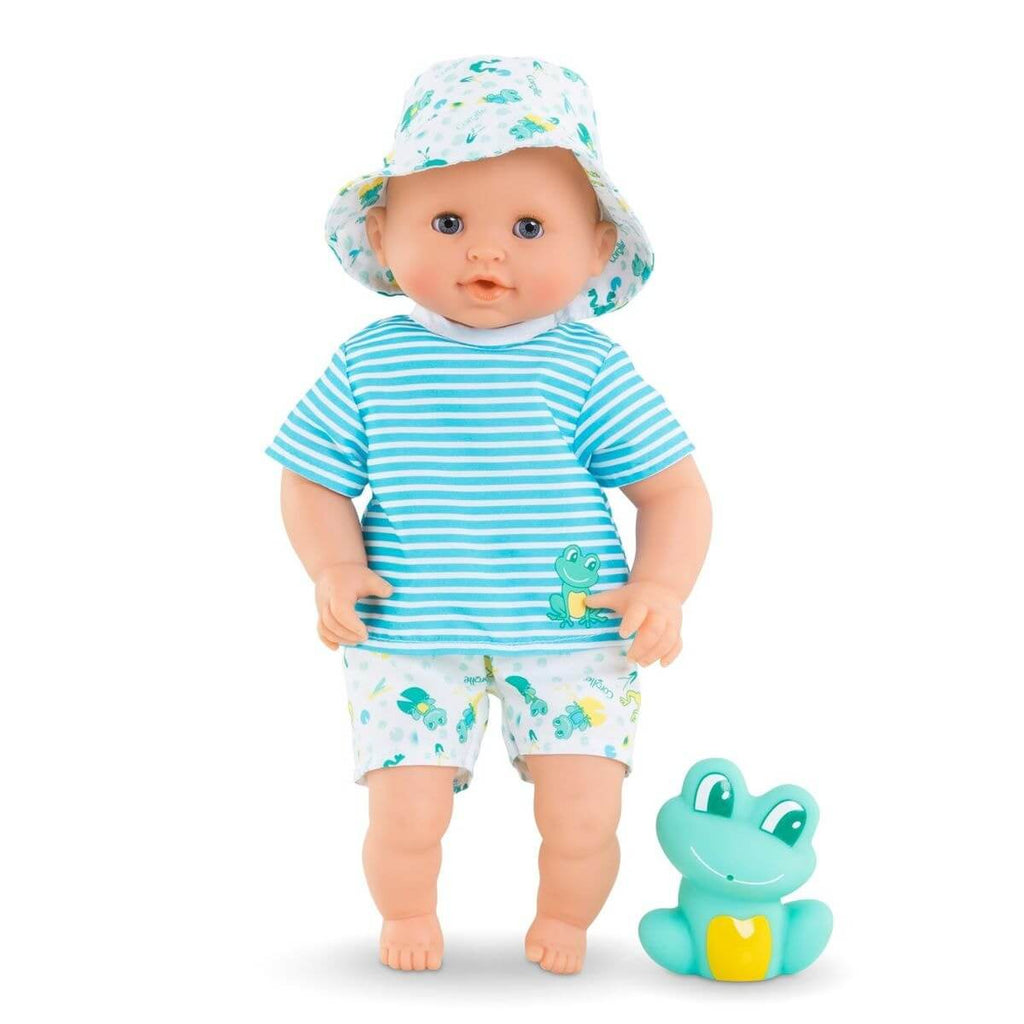 Poupée bébé bain et grenouille - Marin-Corolle-Boutique LeoLudo