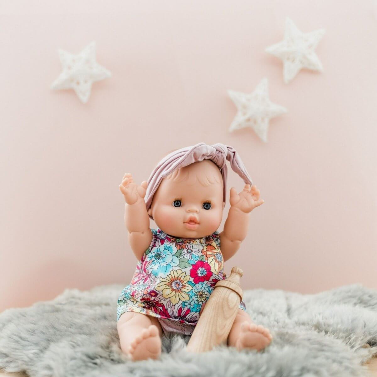 Poupée bébé Gordis en pyjama - Rose – Boutique LeoLudo