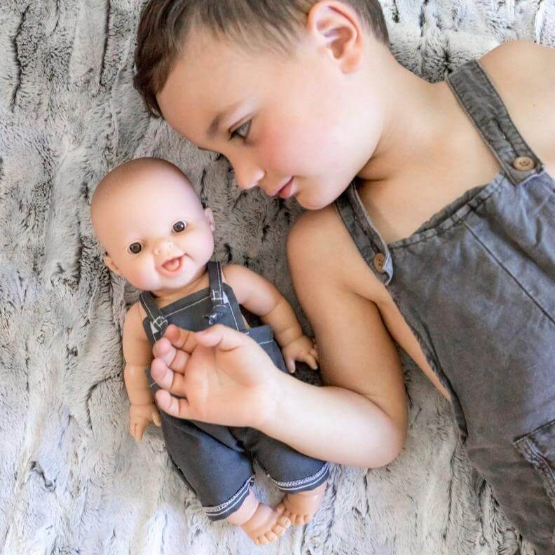 Poupée bébé Gordis en pyjama - Simon - Poupées - Boutique LeoLudo - Paola Reina