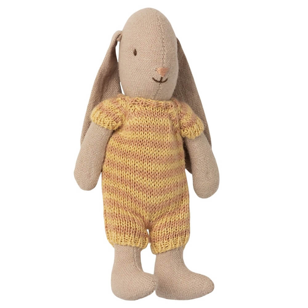 Poupée Lapin Micro en pyjama tricoté (4.25") - Poupées - Boutique LeoLudo - Maileg