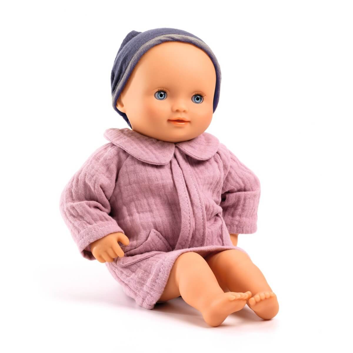 Poupée Pomea - Baby Dalhia en mauve - Poupées - Boutique LeoLudo - Djeco